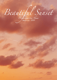 Beautiful Sunset sepia color