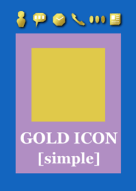 GOLD ICON [simple] - Ultramarine