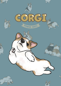 corgicorgi8 - teal blue