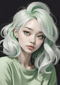 Q version - Cute girl 653D51