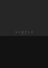 SIMPLE ICON 7 -MATTE BLACK-