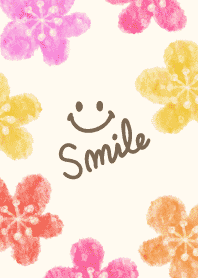 Watercolor flower * smile7