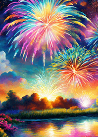 Beautiful Fireworks Theme#650