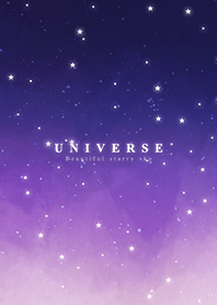 鑽石星空-漸層紫色