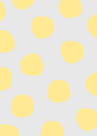 Stylish polka dots_white