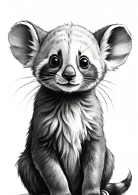 Cute little animal 7338D2