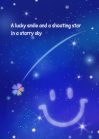 A lucky smile and a shooting star