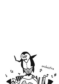 orchestra penguin