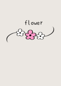 flower (pink&white)