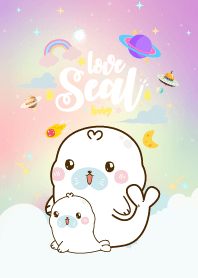 Seal Lover Rainbow