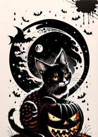 halloween cat 28Dcba