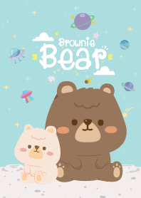 Brownie Bear Mini Blue