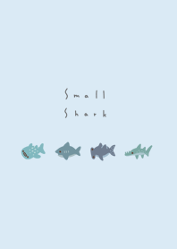 Small Shark /blue white.