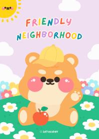 ชิแบร์ : เพื่อนบ้านที่แสนดี สีม่วง