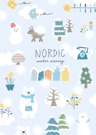 blue Snowman Scandinavian style 15_2