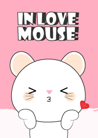 In Love White Mouse