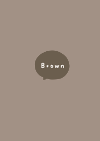 Greige and brown. Simple.