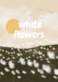 White Flowers by hana