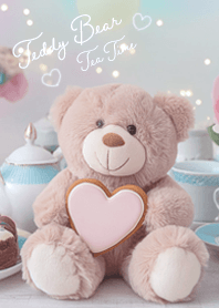 blue Teddy bear tea time 15_2