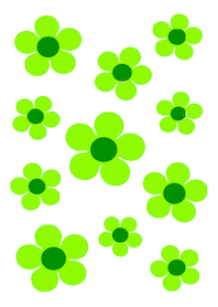 Cute Flowers No.1-W14