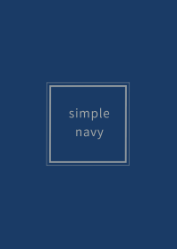simple chic navy & beige.