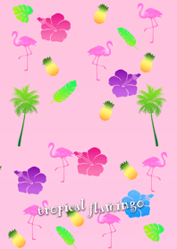 tropical flamingo [pink]