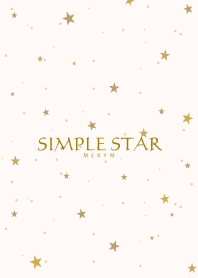 SIMPLE STAR 12 -NATURAL YELLOW-