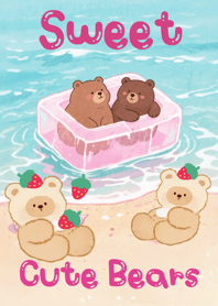 Holiday Bears by the Sea
