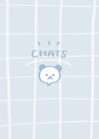 Blue and cute hand-drawn illustration