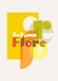 Autumn color typography 3 ver2