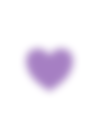 Fluffy Heart(Purple)