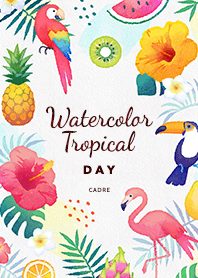 Watercolor Tropical - DAY (Reissue)