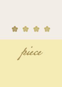 Butter yellow <Cherry blossoms>