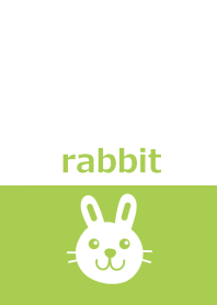 Two color and rabbit from japan