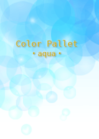Color pallet -aqua-