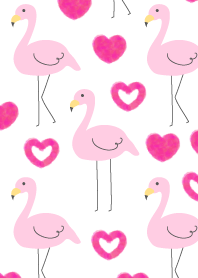 Happy heart flamingo2 joc