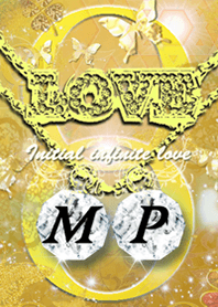*M&P* イニシャル運気アップ!!無限ゴールド