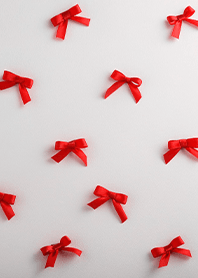 Minimal ribbon [Retro Red]