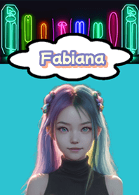 Fabiana Colorful Neon G06