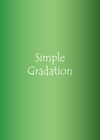 Simple Gradation -GlossyGreen 10-