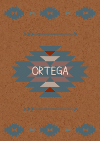 オルテガ03 + テラコッタ/黄