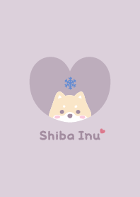 柴犬2結晶[パープルピンク]