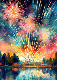 Beautiful Fireworks Theme#752