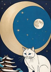 Cat under the Moon 2568e1