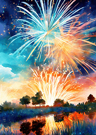 Beautiful Fireworks Theme#81