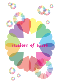 12 colors of heart