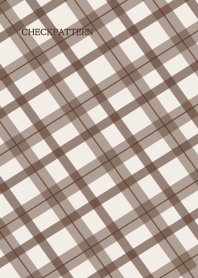 CHECK PATTERN.BROWN