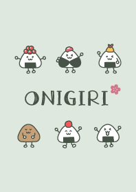 rice ball Cherry blossoms'Green'