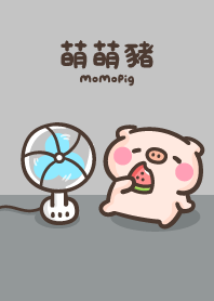 萌萌豬-悠哉每一天(黑色) 2023 LET'S DRAW