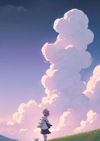 Cloud and girl   5d3258